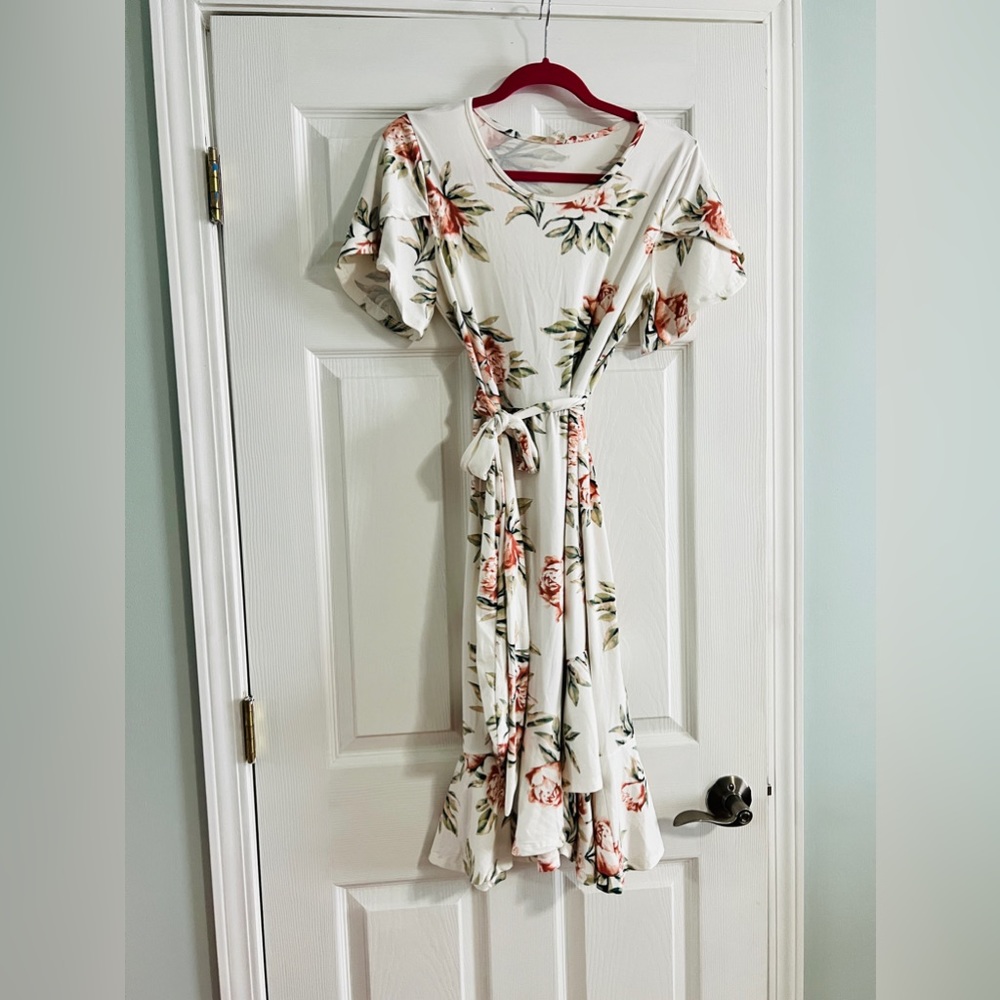 Super Soft Pinkblush Maternity Dress